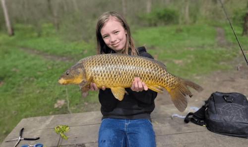 12-year-old girl earns ‘black belt’ of fishing