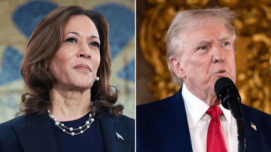 Harris surges ahead of Trump in latest poll