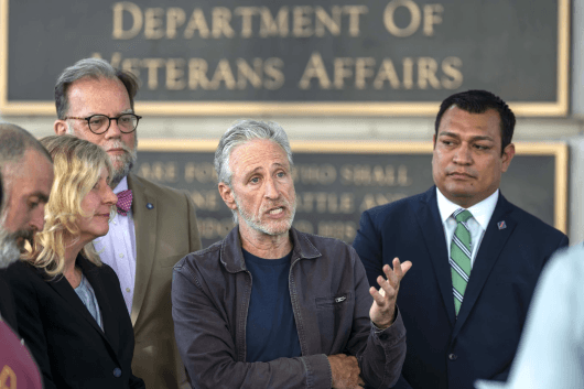 Stewart presses for care for first 9/11 troops