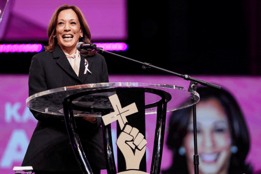 Trump hands out fries, Harris visits churches