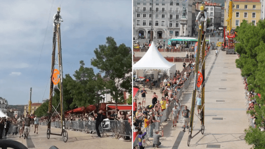 Tallest rideable bicycle is 25 feet, 5 inches
