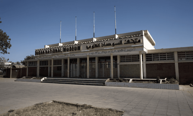 Artifacts looted from Sudan museum