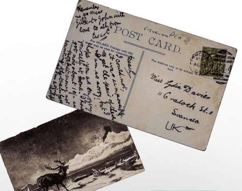 Postcard takes 121 years to deliver 